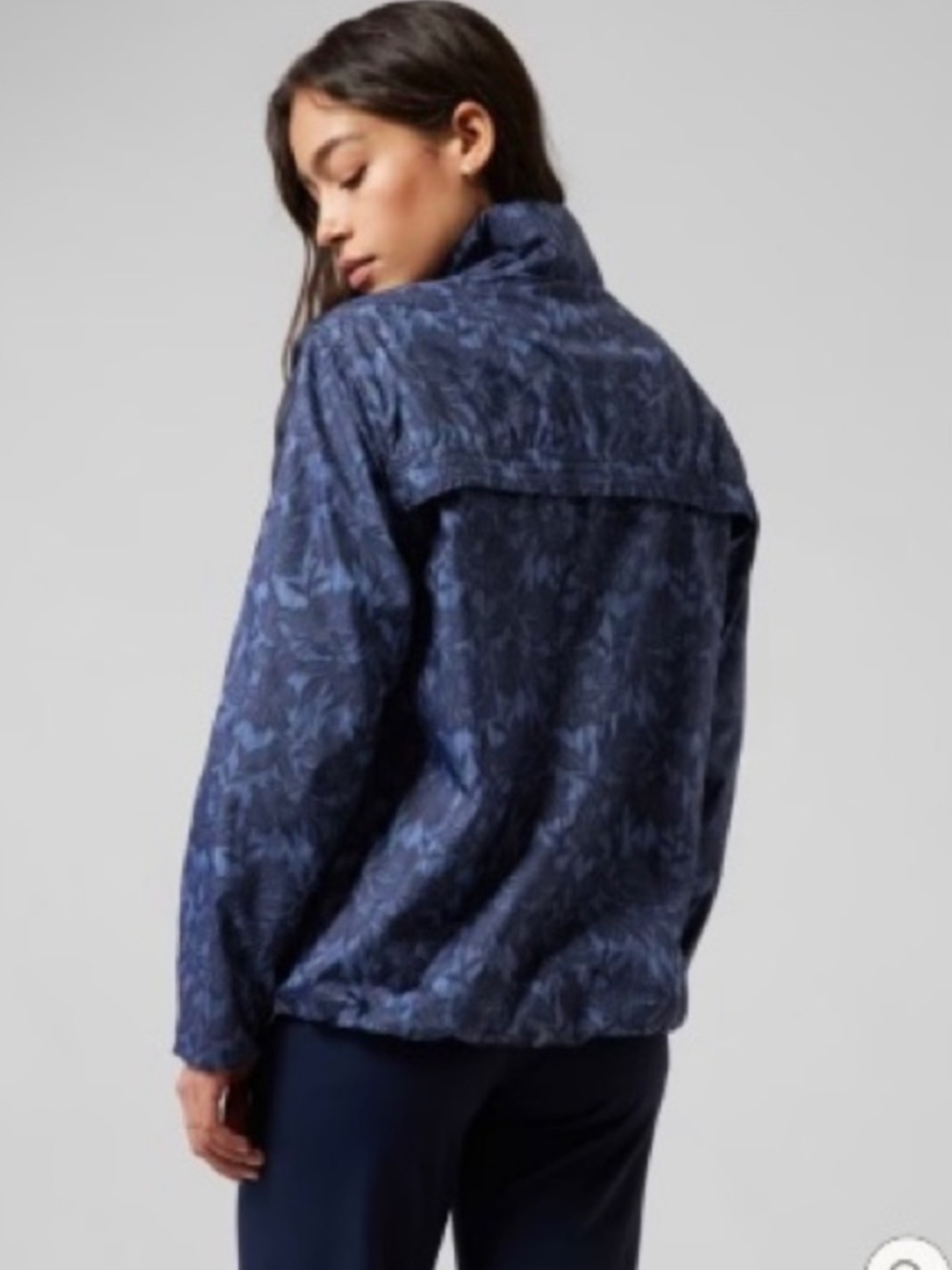 NWT Athleta Sightseer Lace Printed Jacket - Picture 2 of 8